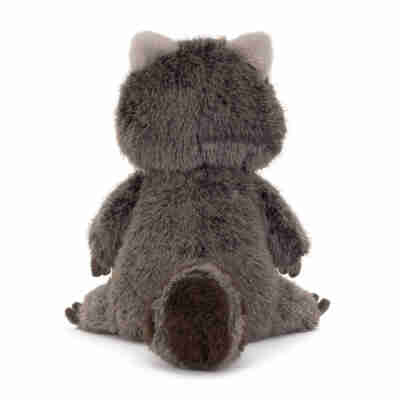 Peluche Trixiwoo Raccoon Jellycat vue de dos avec queue touffue annelée