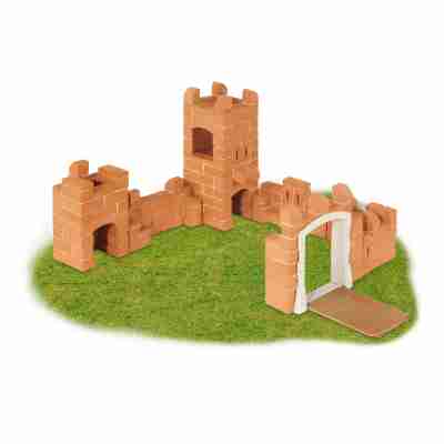 Ptit Loustic – Magasin de jeux et jouets à Saint-Étienne 4 Château fort Teifoc construit avec tours, remparts et pont-levis