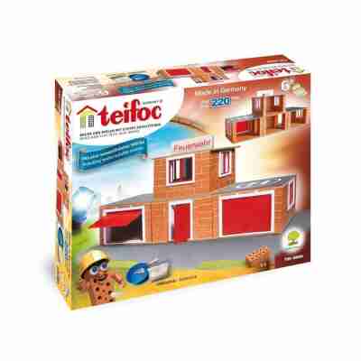 Ptit Loustic – Magasin de jeux et jouets à Saint-Étienne 5 Boîte du jeu de construction caserne de pompiers Teifoc T4800