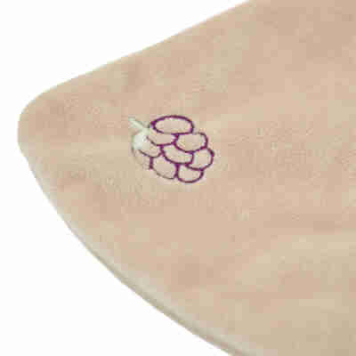 Broderie grappe de raisin sur le doudou raton laveur Kaloo