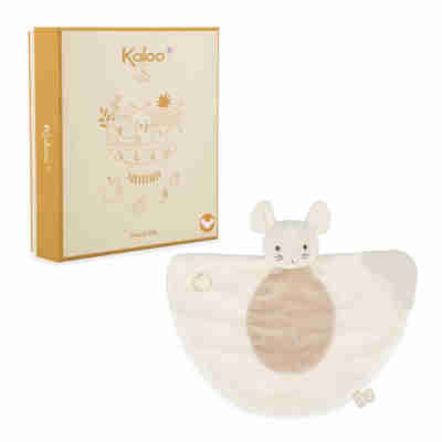 Ptit Loustic – Magasin de jeux et jouets à Saint-Étienne 2 Doudou souris Kaloo Grignoti présenté avec sa boîte cadeau