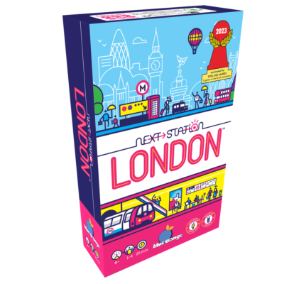 Boîte du jeu Next Station London distribué par Tribuo