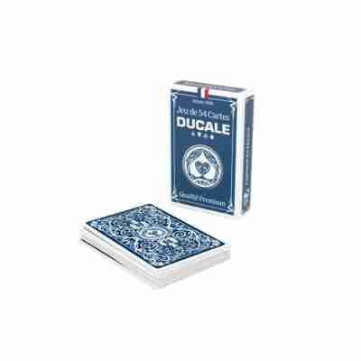Jeu de 54 cartes Ducale Origine avec boîte bleue