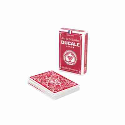Jeu de 54 cartes Ducale Origine avec boîte rouge
