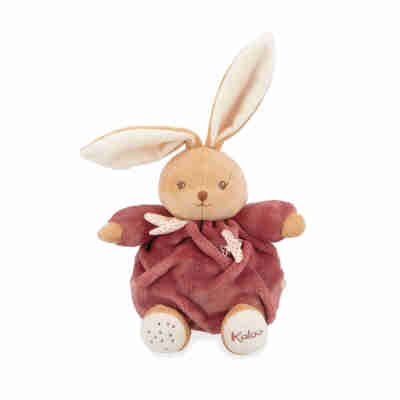Ptit Loustic – Magasin de jeux et jouets à Saint-Étienne 16 Peluche lapin Patapouf Bordeaux Kaloo avec longues oreilles et corps moelleux