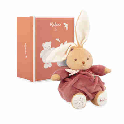Ptit Loustic – Magasin de jeux et jouets à Saint-Étienne 15 Lapin Patapouf Bordeaux Kaloo de 17 cm avec sa boîte cadeau