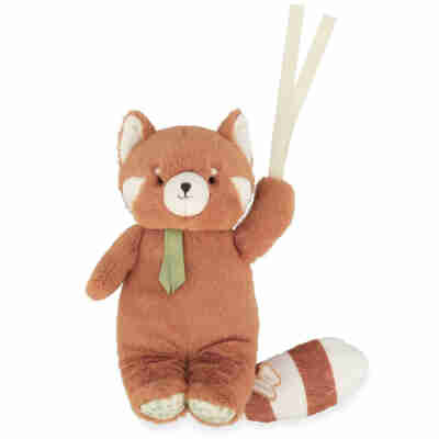 Ptit Loustic – Magasin de jeux et jouets à Saint-Étienne 8 Peluche panda roux musicale Kaloo avec attache en ruban