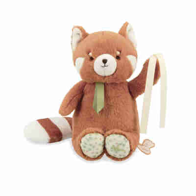 Ptit Loustic – Magasin de jeux et jouets à Saint-Étienne 7 Peluche musicale panda roux Kaloo Petit Songe de 20 cm