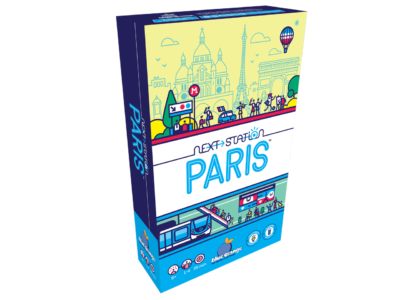 Boîte du jeu Next Station Paris distribué par Tribuo