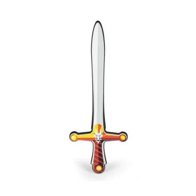 Épée Chevalier Dragon Papo 20004 en mousse avec lame argentée et poignée rouge