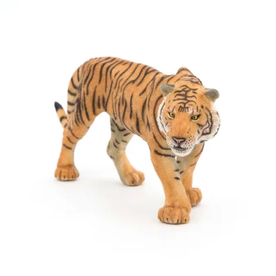 Ptit Loustic – Magasin de jeux et jouets à Saint-Étienne 9 Figurine Tigre Papo 50004 en marche vue de face
