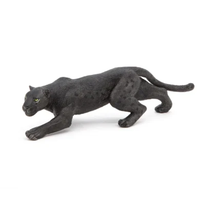 Ptit Loustic – Magasin de jeux et jouets à Saint-Étienne 5 Figurine Panthère noire Papo 50026 en position furtive vue de profil