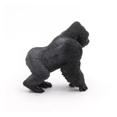 Figurine Gorille Papo 50034 vue de dos avec son pelage sculpté