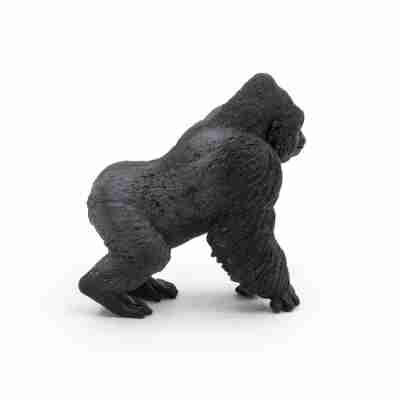 Figurine Gorille Papo 50034 vue de dos avec son pelage sculpté