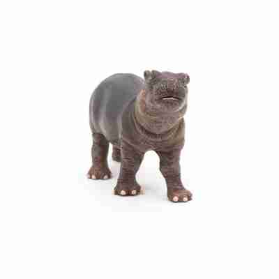Figurine Bébé hippopotame Papo 50052 vue de face