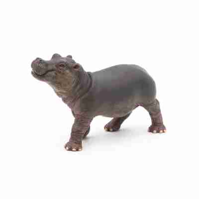 Bébé hippopotame Papo 50052 en marche avec sa peau plissée