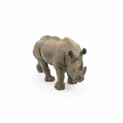 Figurine Rhinocéros noir Papo 50066 vue de face