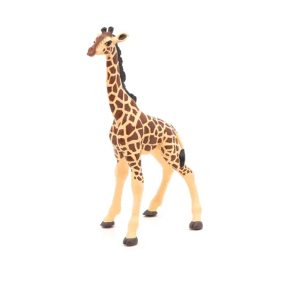 Girafon Papo 50100 vu de trois quarts avec longues pattes