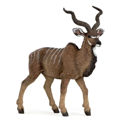 Figurine Antilope koudou Papo 50104 avec grandes cornes spiralées