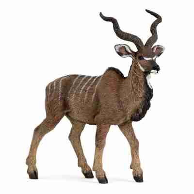 Figurine Antilope koudou Papo 50104 avec grandes cornes spiralées