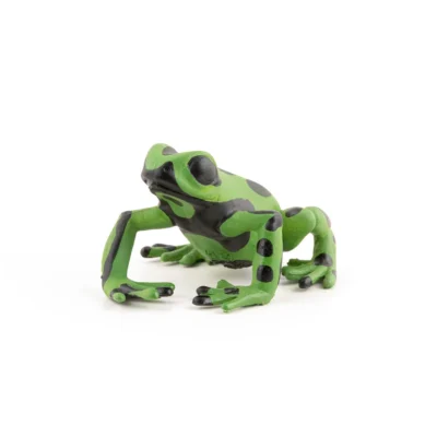 Figurine Grenouille équatoriale verte Papo 50176 vue de trois quarts