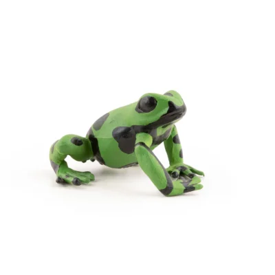 Figurine Papo de grenouille équatoriale verte vue de côté