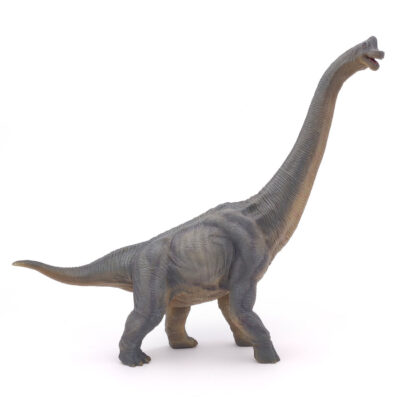 Figurine Brachiosaure Papo 55030 avec long cou, longue queue et peau grise texturée