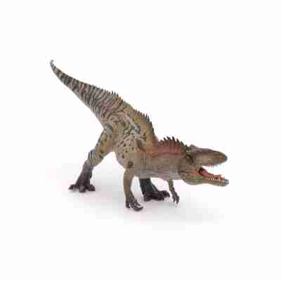 Figurine Acrocanthosaurus Papo 55062 dinosaure carnivore au dos crêté et gueule ouverte