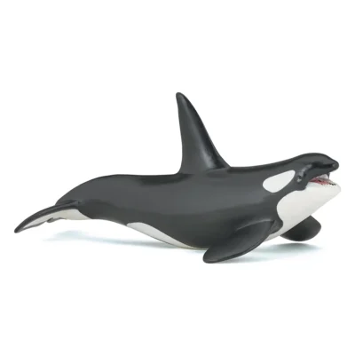 Figurine Orque Papo 56000 noire et blanche avec haute nageoire dorsale