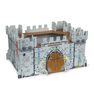 Mon premier château Papo 60006 avec remparts, chemin de guet et entrée de la forteresse