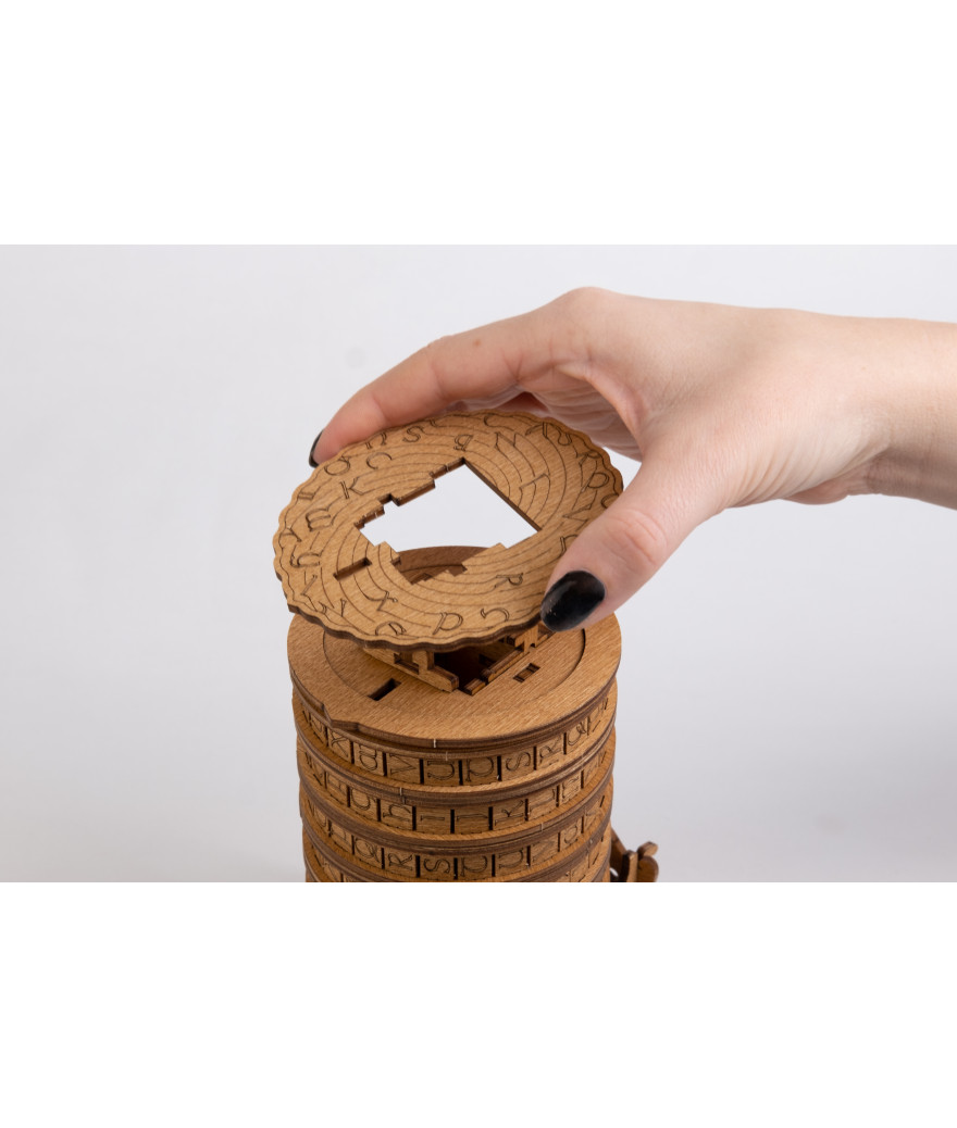 Escape Box – Cryptex 3 Ouverture de la partie supérieure du Cryptex Escape Welt après résolution